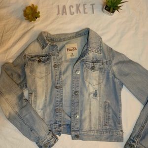 Distressed Jean Jacket